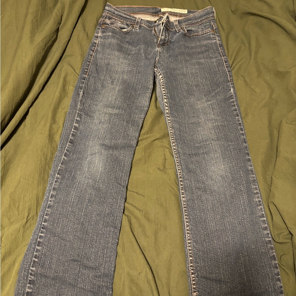 DKNY Women's Boot Cut Jeans in Blue